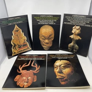 Joseph Campbell Historical Atlas of World Mythology Comp 5 Vol Set The Way PB - Imagen 1 de 14