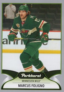 2021-22 PARKHURST HOCKEY MARCUS FOLIGNO GREY BORDER #100