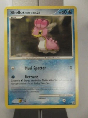 044PK107 - Shellos West Sea - 107/132 - Secret Wonders - Common - VG - Image 1 of 2