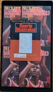 Sports Illustrated Michael Jordan Sportsman of the Year Dec 23 1991 & 3 Beckett - Picture 1 of 14