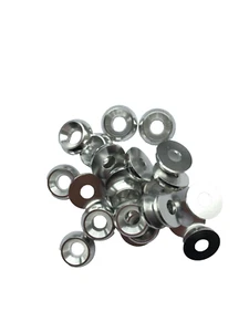 Kart Pack of 25 x M8 x 21mm CSK Countersunk Washer SILVER New Kart Parts UK - Picture 1 of 1