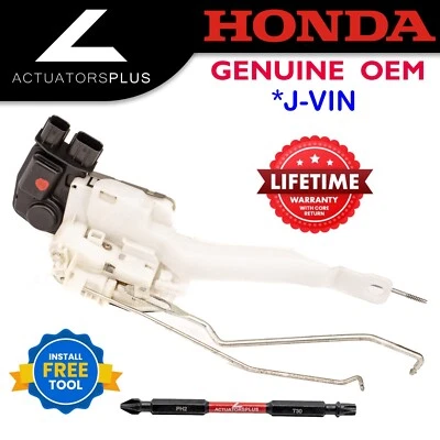 Honda CR-V OEM Front Left Driver Door Lock Latch Actuator 02-06 **J VIN ONLY! - Image 1 of 4