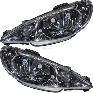Scheinwerfer Set für Peugeot 206 CC 2D 1.6 16V 2.0 S16 2A/C 1.4i 1.1i 2E/K 1.4 - Bild 1 von 7