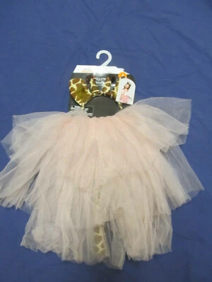 Nuevo con etiquetas Kit de Disfraz de Jirafa para Niña Tutú Falda Diadema 3+ Halloween Vestir Nuevo  Foto 1 de 4