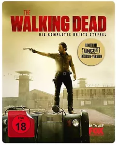 Steelbook The Walking Dead Completo 3 Tercera Temporada Serie De TV 5 Caja Nuevo - Imagen 1 de 2