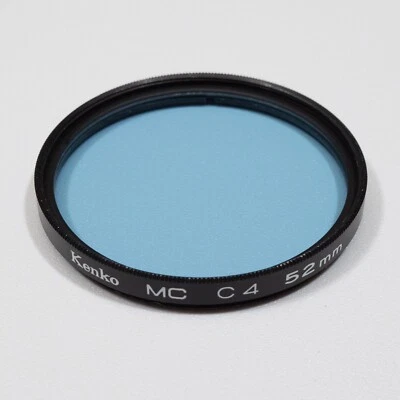 Kenko MC C4 52mm Blue Cooling Color Correction Lens Filter - slightly cloudy? - Image 1 of 3
