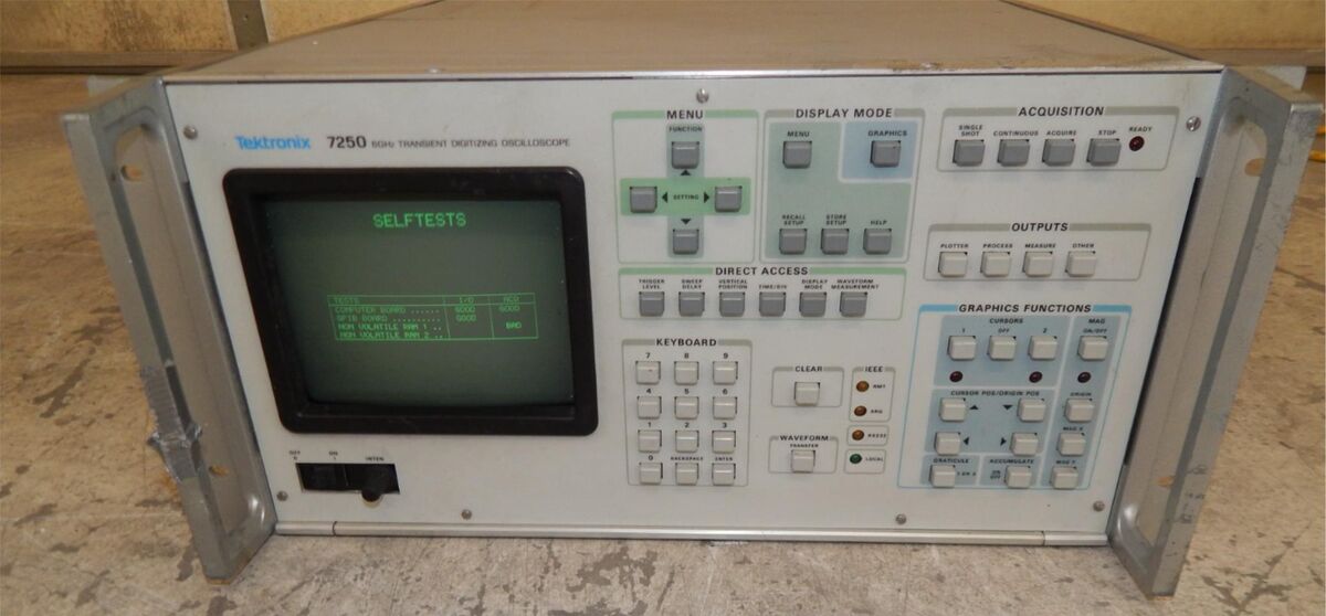 Tektronix 6 GHz Oscilloscopes & Vectorscopes for sale | eBay Tektronix 6 GHz Oscilloscopes & Vectorscopes for sale | eBay