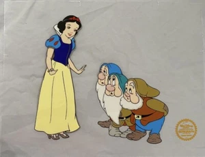 Snow White & Three Dwarfs Limited Edition Serigraph - Picture 1 of 3