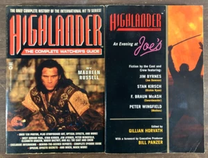 Highlander TV Series Books Signed By Cast Crew Authors F. Braun McAsh Jim Byrnes - Picture 1 of 17