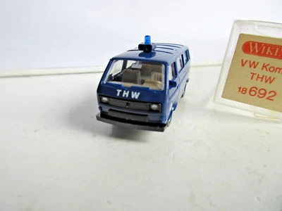 Wiking 1:87 VW T 3 Bus THW, Mai Giocato !!! - Immagine 1 di 4