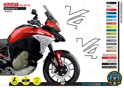 Графика для DUCATI Multistrada V4 и V4S DU MV S1 - Изображение 1 из 4