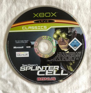 Tom Clancy's Splinter Cell Bonus (Xbox) *DISC ONLY*