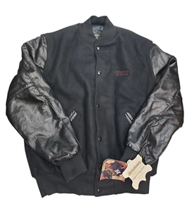 New W/Tags Vintage Large Black Maker's Mark Whisky Holloway Award Jacket - Picture 1 of 10