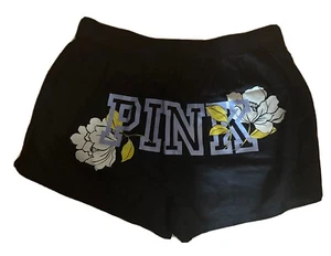Victorias Secret Pink Floral Pajama Shorts Womens SZ Small - Picture 1 of 4