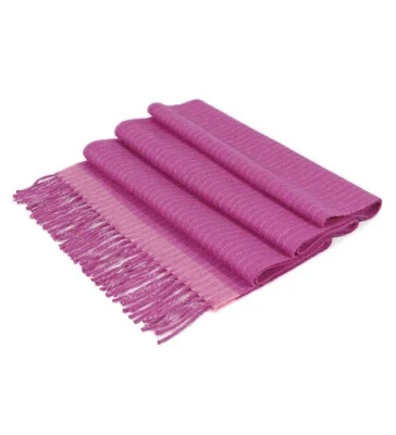 Mujer 100% Bebé Lana Alpaca Hilo Invierno Otoño Tejido Suave Cálido Bufanda Perú Foto 1 de 4