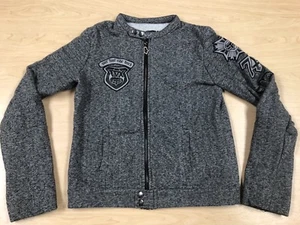 Official Fox Racing Live Fast Ride Hard Women’s Gray Zip-up Jacket - Size L - Picture 1 of 7