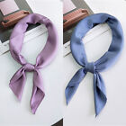 Small Square Towel Women's Korean Style Fashion Solid Color Wholesale Silk Scarf
