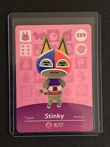 Tarjeta amiibo Stinky - 259 - Animal Crossing - Imagen 1 de 1