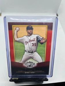 Justin Verlander 2011 Topps Triple Threads Red 0859/1500 Tigers #30 - Picture 1 of 2