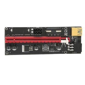 PCIE Riser 4 FP Capacitors 6P Interface Effective Protective Practical Adapte CB - Afbeelding 1 van 24