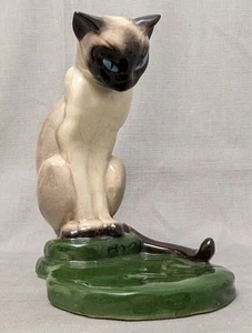 Siamkatze Fischschale Ständer Marston California Pottery Art Deco 40er Keramik S3 - Bild 1 von 21