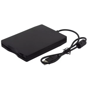New External Floppy Disk Drive 1.44Mb Reader 3.5 Inch USB 2.0 PC Laptop - Afbeelding 1 van 9