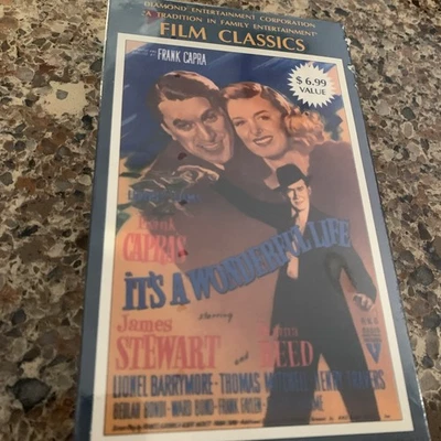 It's a Wonderful Life 1946 (1993, VHS) James Stewart Christmas BRAND NEW SEALED - Image 1 of 4