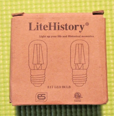 E17 Led Bulb 2W Energy Saving Warm White 2700K Pack Of 2 Home Appliance Light - Image 1 of 4