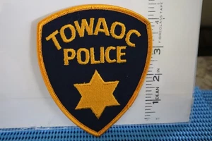 tribal indian police patch TOWAOC INDIAN POLICE COLORADO DARK - Picture 1 of 1