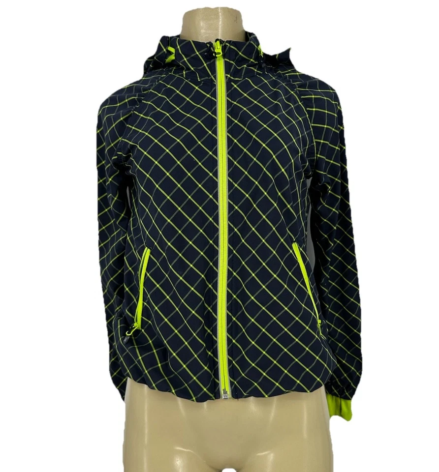 Chaqueta con Capucha Ivivva By Lululemon Talla 8 Niñas Niños Cremallera Completa B3 Foto 1 de 4