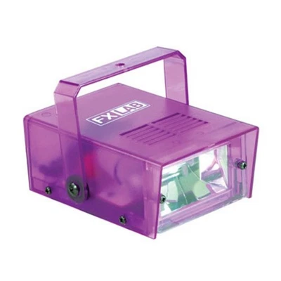 SoundLAB Mini Strobe Disco Purple DJ Lighting Effect 14w 10 Flash per Second - Image 1 of 4