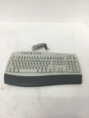 Microsoft Internet Keyboard RT9443 (X09-71487) PS/2 – Tested Working FREE SHIP - Image 1 of 4
