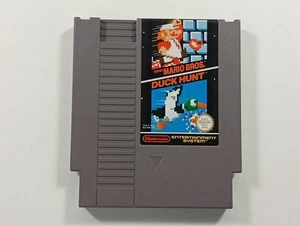 SUPER MARIO BROS - DUCK HUNT NINTENDO NES PAL-FRA (CARTRIDGE ONLY) - Picture 1 of 3