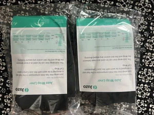 Juzo Wrap Liner milde Kompression Knie Vollfuß Farbe schwarz Größe Medium - Bild 1 von 2