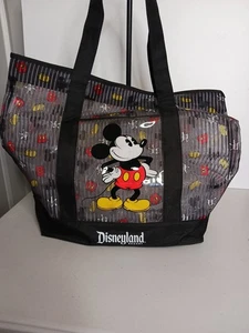 Disneyland Resort Topolino Tote Tote Tote Panno/Tessuto Plastico 20,5" pollici con 14,75" pollici L NE - Foto 1 di 12