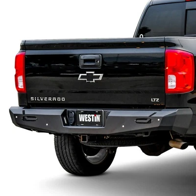 For Chevy Silverado 3500 HD 15-19 Rear Bumper PRO-Series Full Width Black Powder - Image 1 of 4