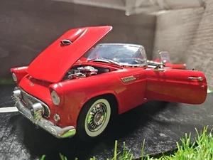 MotorMax 1958 Ford Thunderbird Convertible 1:18 Scale Die-Cast Car NO BOX - Picture 1 of 20
