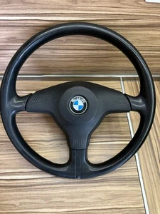 BMW E34 E32 E31 E36 Z3 M3 OEM Original Sports Steering Wheel II 3 Spoke KBA70156 - Picture 1 of 15