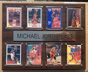 Michael Jordan Fleer 1989-90-91-92-93-95-96-97-98 Lot of 8 New Fanatics Plaque - Bild 1 von 7