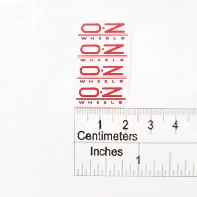 Adesivo para rodas escala 1/10 controle remoto aro carro à deriva garagem carroceria em miniatura - Imagem 1 de 4