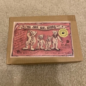 The Show Box Bears Ivy Mooselbeary Teddy Bear Figure Boyds Bears 1999 #3216 - Picture 1 of 24