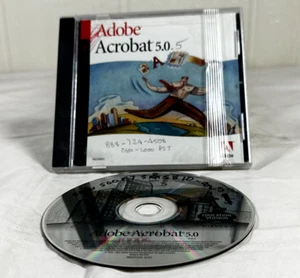 Adobe Acrobat 5.0 CD with Serial Number for PC - Picture 1 of 2