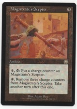 Magistrate's Scepter MM Mercadian Masques NM- Flat Shipping