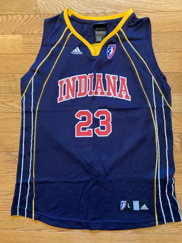 Indiana Fever Katie Douglas #23 Adidas Replica Road Jersey Size L Youth Girls Cover