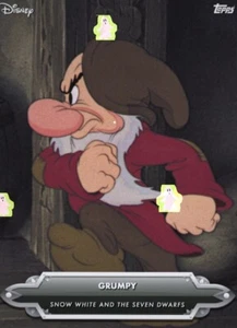 [DIGITAL] Topps Disney - Grumpy - 2023 Tier 8 - Halloween White Base - Picture 1 of 1