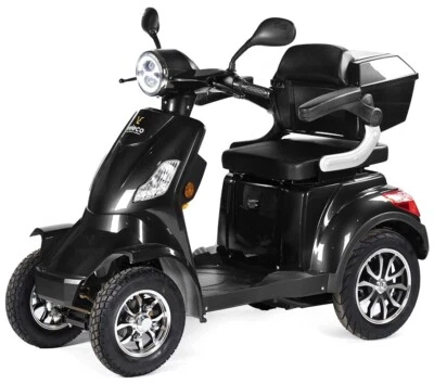 Scooter Elettrico 4 Ruote Disabili Anziani 12km/h 1000W VELECO FASTER - Image 1 of 4