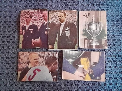 1950 World Cup trading cards Obdulio Varela and more  - Image 1 of 4
