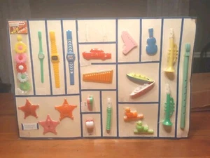Vintage Vending Machine Samples Novelty Toys Whistles & More Assortment 1970-80s - Picture 1 of 24