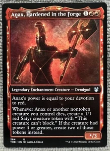 Anax, Hardened in the Forge Theros Beyond Death 264 Showcase MTG Card  - Picture 1 of 2