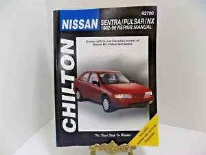Manual de reparación Nissan Sentra Pulsar NX 52700 1982-1996 cableado aspiradora diagrama - Imagen 1 de 11